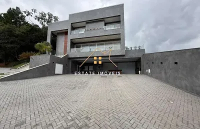 Casa em condomínio para locação em arujá, condominio hills i e ii, 5 dormitórios, 5 suítes, 2 banheiros, 10 vagas