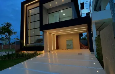 Mansão de luxo  com primeiro andar - no condomínio sunville