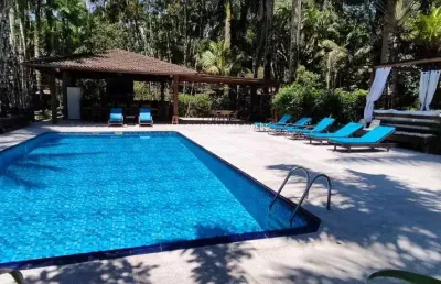 Mansão com 6 suites - locação de temporada - praia de boiçucanga