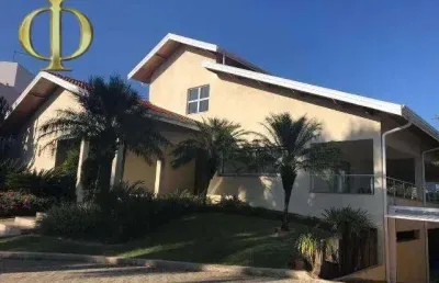 Casa com 4 dormitórios à venda, 460 m² por r$ 2.650.000,00 - residencial alemac - paulínia/sp