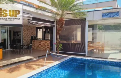 Sobrado com 3 dormitórios à venda, 400 m² por r$ 1.800.000,00 - condomínio athenas - paulínia/sp