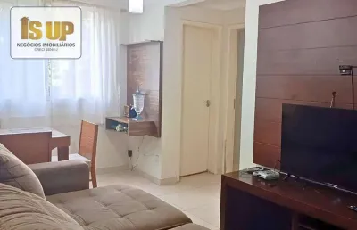 Apartamento com 2 dormitórios à venda, 50 m² por r$ 335.000,00 - residencial patagônia - paulínia/sp
