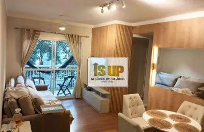 Apartamento com 3 dormitórios à venda, 70 m² por r$ 565.000,00 - premiere morumbi - paulínia/sp