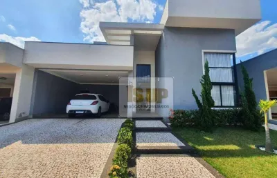 Casa com 4 dormitórios à venda, 250 m² por r$ 1.700.000,00 - condomínio athenas - paulínia/sp