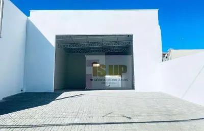 Galpão para alugar, 207 m² por r$ 10.000,00/mês - santa cecília - paulínia/sp