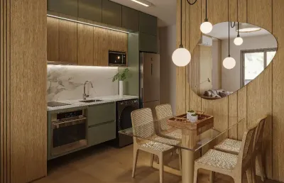 Lofts e apartamentos de 1 e 2 quartos com varanda e lazer.