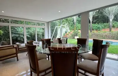 Experiência toscana no brasil!  esta casa exclusiva para locação tamboré 2