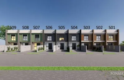 Casa com 2 quartos à venda na rua antônio ricardo silva vargas, 551, dom feliciano, gravataí por r$ 330.000