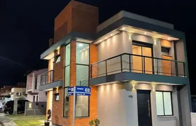 Casa em condomínio fechado com 3 quartos à venda na rua adams filho, 4, morada do vale ii, gravataí por r$ 599.000