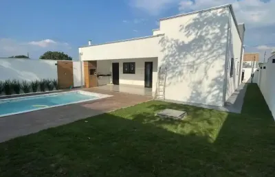 Casa para venda, chapada dos guimarães / mt, bairro alameda, 3 dormitórios, sendo 3 suítes, 4 banheiros, 2 vagas de garagem, área total 360,00 m², área construída 145,00 m², área útil 145,00 m², terre
