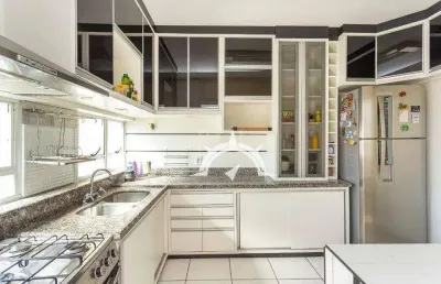 Lindo apartamento semi mobiliado à venda, 126 m² por r$ 620.000 - praia de belas - porto alegre/rs