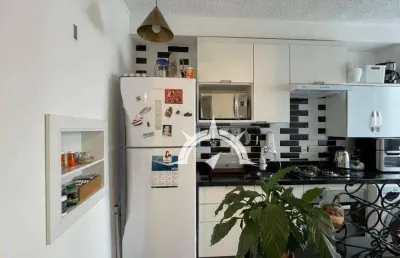 Apartamento semi mobiliado com 2 dormitórios à venda, 41 m² por r$ 320.000 - ecoville - porto alegre/rs