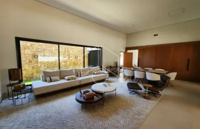 Casa em condomínio fechado com 4 quartos à venda na Alameda das Espirradeiras, 71, Loteamento Residencial Vale do Canaã, Marília