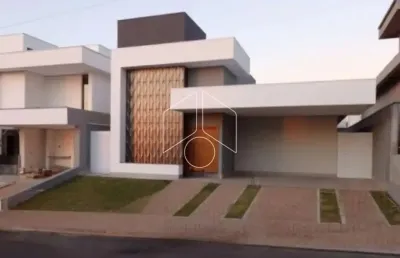 Casa em condomínio fechado com 3 quartos à venda na Avenida Antônio Borella, Quadra 16, 10267, Jardim São Domingos, Marília