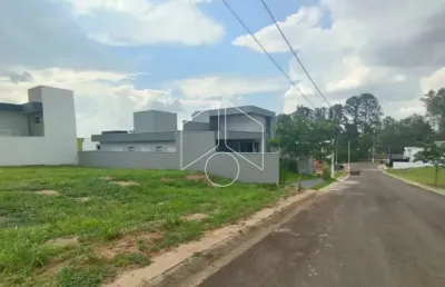 Terreno em condomínio fechado à venda na Rua José de Abreu Neto, 10252, Parque das Esmeraldas II, Marília