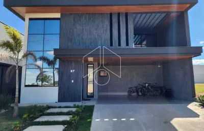 Casa em condomínio fechado com 4 quartos à venda na Avenida Das Esmeraldas, Quadra F, 500072, Jardim Tangará, Marília