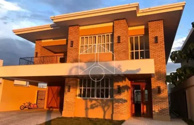 Casa em condomínio fechado com 4 quartos à venda na Avenida Antônio Borella, Quadra 18, 10291, Jardim São Domingos, Marília