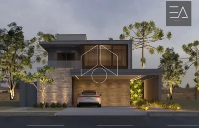 Casa em condomínio fechado com 3 quartos à venda na Avenida Antônio Borella, Quadra 15, 10264, Jardim São Domingos, Marília