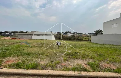 Terreno em condomínio fechado à venda na Avenida Brigadeiro Eduardo Gomes, 407165, Residencial Vale Verde, Marília