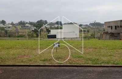 Terreno em condomínio fechado à venda na Avenida Brigadeiro Eduardo Gomes, 407152, Residencial Vale Verde, Marília