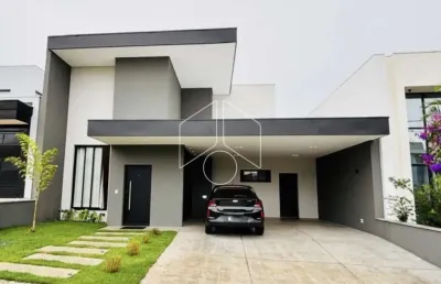 Casa em condomínio fechado com 3 quartos à venda na Avenida Brigadeiro Eduardo Gomes, 407147, Residencial Vale Verde, Marília
