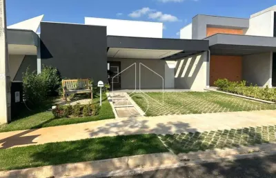 Casa em condomínio fechado com 3 quartos à venda na Avenida Professor José De Carvalho, Fase 1, 20062, Loteamento Residencial e Comercial Fazenda São Sebastião, Marília