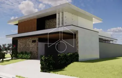 Casa em condomínio fechado com 3 quartos à venda na Avenida Dos Jardins, Quadra H, 10101, Jardim Tangará, Marília