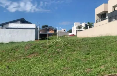 Terreno em condomínio fechado à venda na Avenida Brigadeiro Eduardo Gomes, 407169, Residencial Vale Verde, Marília