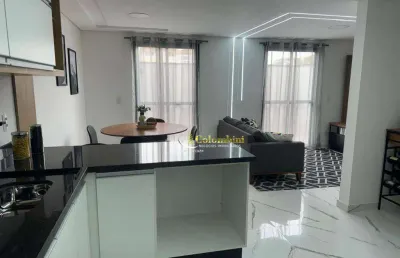 Sobrado com 3 dormitórios à venda, 140 m² por r$ 990.000,00 - campestre - santo andré/sp