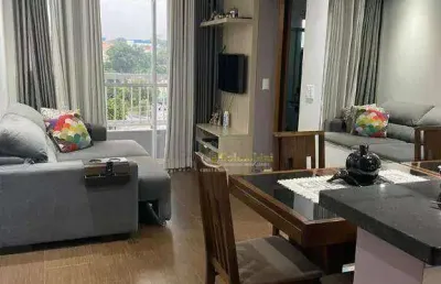 Apartamento com 2 dormitórios à venda, 50 m² por r$ 371.000,00 - vila príncipe de gales - santo andré/sp
