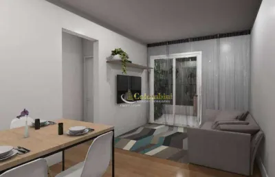 Apartamento com 2 dormitórios à venda, 64 m² por r$ 750.000,00 - campestre - santo andré/sp