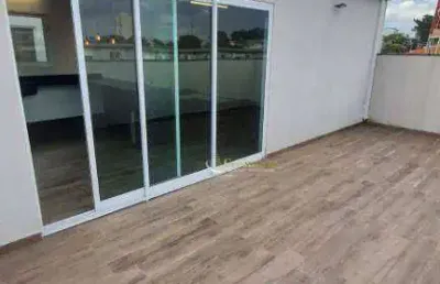 Cobertura com 3 dormitórios à venda, 120 m² por r$ 620.000,00 - vila camilópolis - santo andré/sp