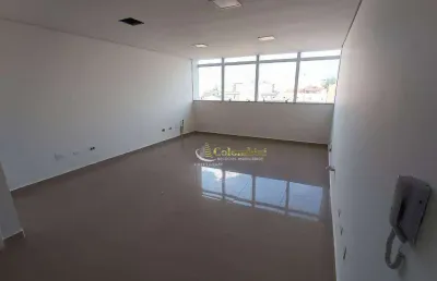Sala para alugar, 31 m² por r$ 2.395,00/mês - nova gerti - são caetano do sul/sp