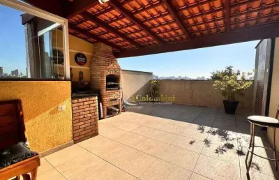 Apartamento com 2 dormitórios à venda, 100 m² por r$ 508.000 - vila metalúrgica - santo andré/sp