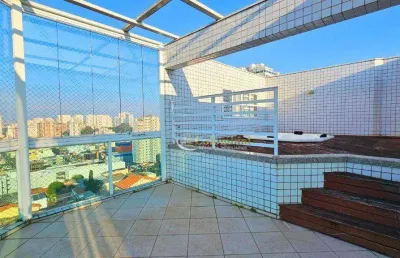 Apartamento duplex com 4 dormitórios à venda, 208 m² - jardim do mar - são bernardo do campo/sp