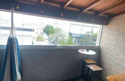 Cobertura com 1 dormitório à venda, 60 m² - cerâmica - são caetano do sul/sp