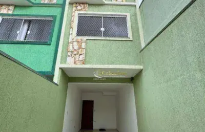 Sobrado com 2 dormitórios à venda, 105 m² - vila alto de santo andré - santo andré/sp