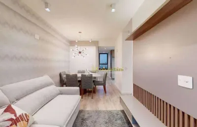 Apartamento decorado com 2 dormitórios à venda, 60 m² por r$ 730.000 - vila alpina - santo andré/sp