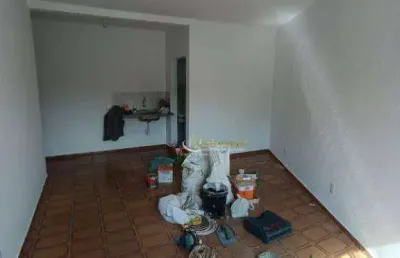 Studio com 1 dormitório para alugar, 20 m² - vila palmares - santo andré/sp