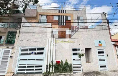 Cobertura com 2 quartos à venda na Rua Cristóvão Colombo, 257, Vila Humaitá, Santo André