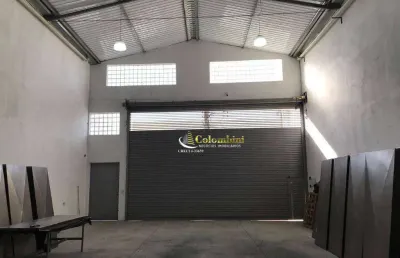 Galpão para alugar, 400 m² - cerâmica - são caetano do sul/sp