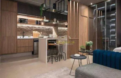 Studio com 1 dormitório à venda, 47 m² - centro - são caetano do sul/sp