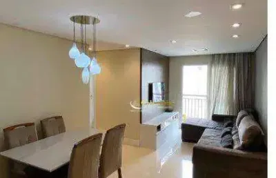 Apartamento com 3 quartos à venda na Rua Xingu, 989, Vila Valparaíso, Santo André