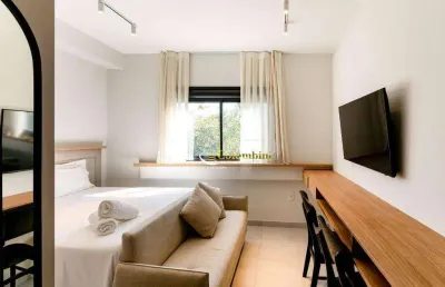 Studio com 1 dormitório à venda, 24 m² - vila olímpia - são paulo/sp
