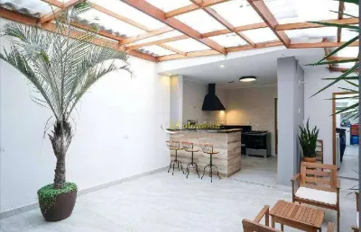 Casa com 3 dormitórios à venda, 200 m² - santa maria - são caetano do sul/sp