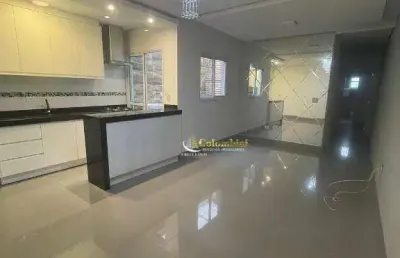 Apartamento com 2 dormitórios, 87 m² - venda por r$ 579.000 ou aluguel por r$ 3.185/mês - vila valparaíso - santo andré/sp