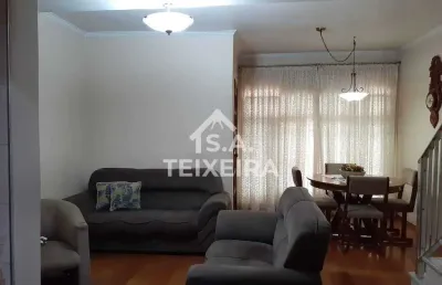 Sobrado à venda no bairro vila alzira em santo andré/sp