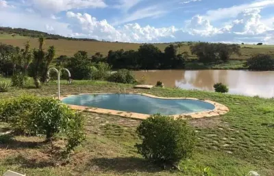 Bela fazenda, com casa sede muito boa e represas em catalão/ go