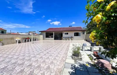 Casa com terreno proximo ao mar à venda, 137 m² por r$ 550.000 - eliana - guaratuba/pr