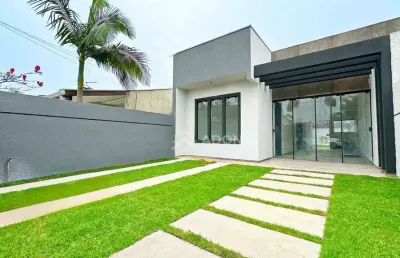 Casa com 3 dormitórios à venda, 109 m² por r$ 540.000,00 - nereidas - guaratuba/pr